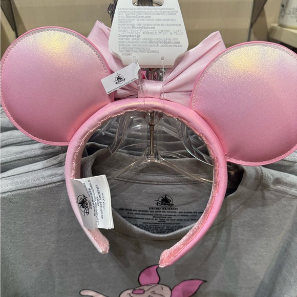 Disney Pink Pearl Minnie Mouse Headband - Picture 2 of 2